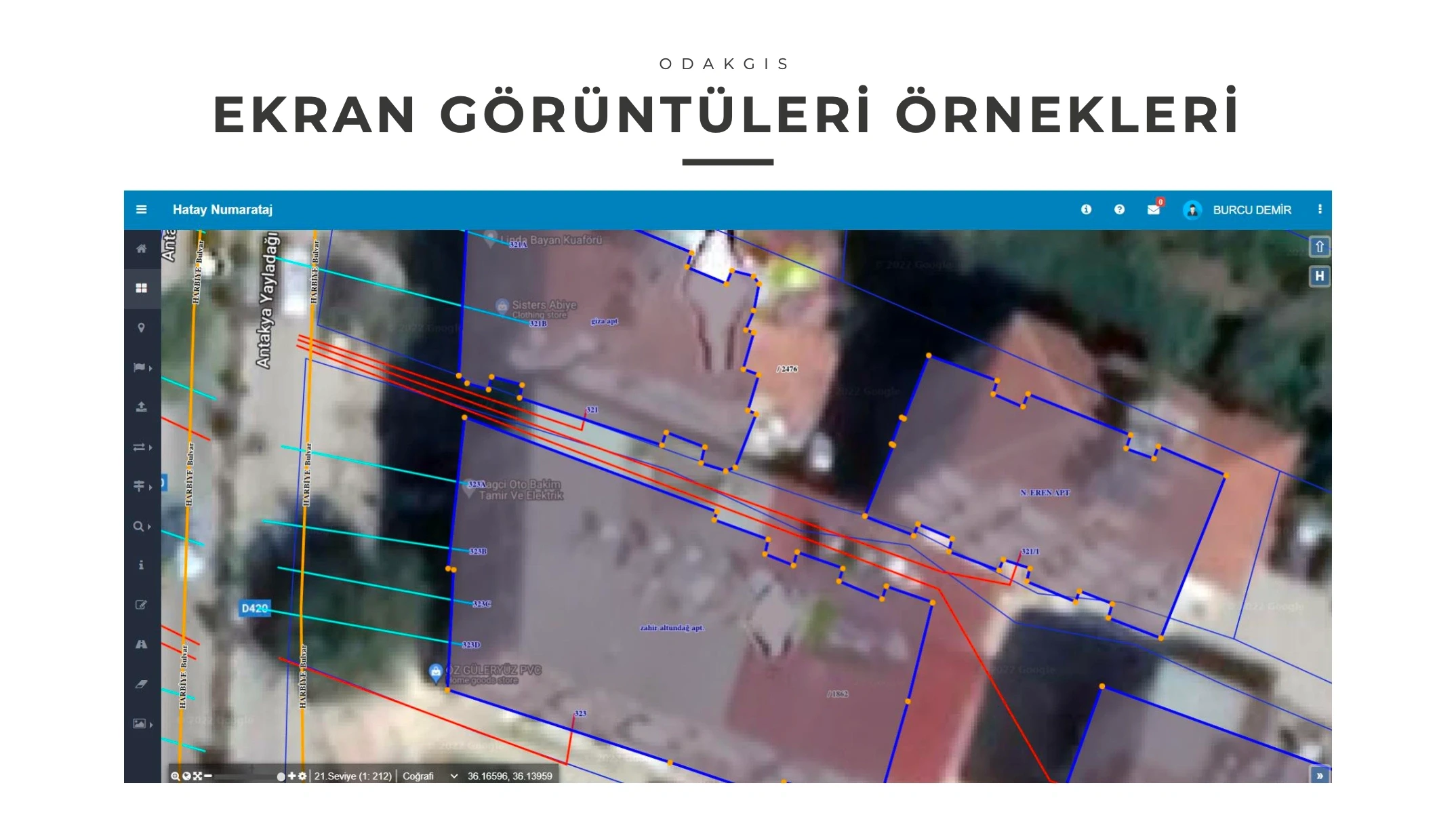 Odak GIS odak-ayo ekran görüntüsü